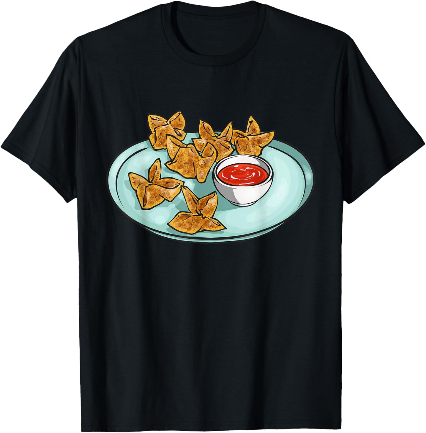 Crab Rangoon Crab Rangoon T-Shirt - T-Shirt | Black