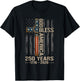 God Bless America Christian Cross Flag 250 Years 1776 2026 T-Shirt - T-Shirt | Black