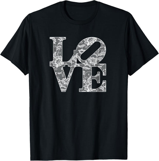 Vintage Cute Ladies Love Philadelphia PA Fan Elegant Philly T-Shirt - T-Shirt | Black