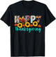 Happy Thanksgiving Day Shirts -Adults Thanksgiving Graphic Black Small T-Shirt - T-Shirt | Black