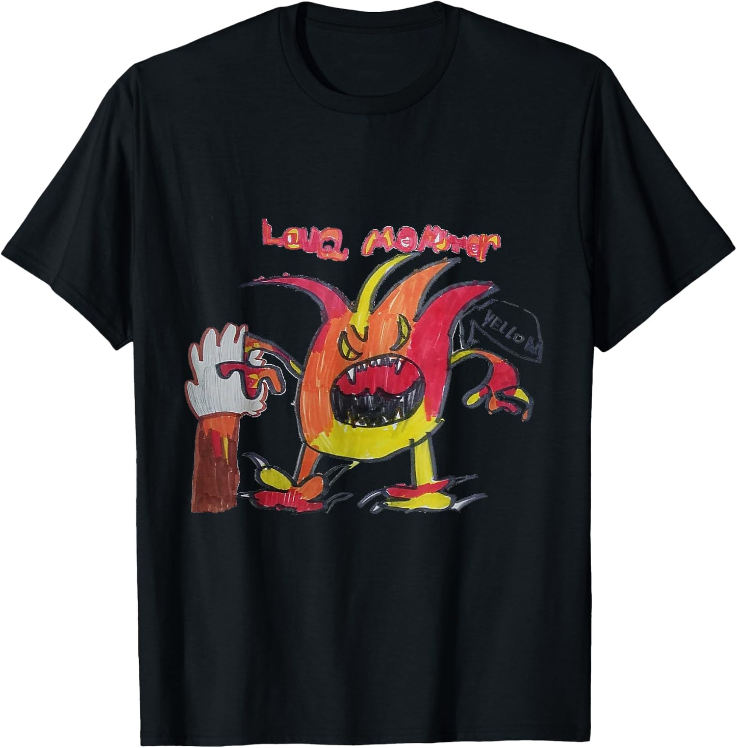 Lava Monster T-Shirt - T-Shirt | Black