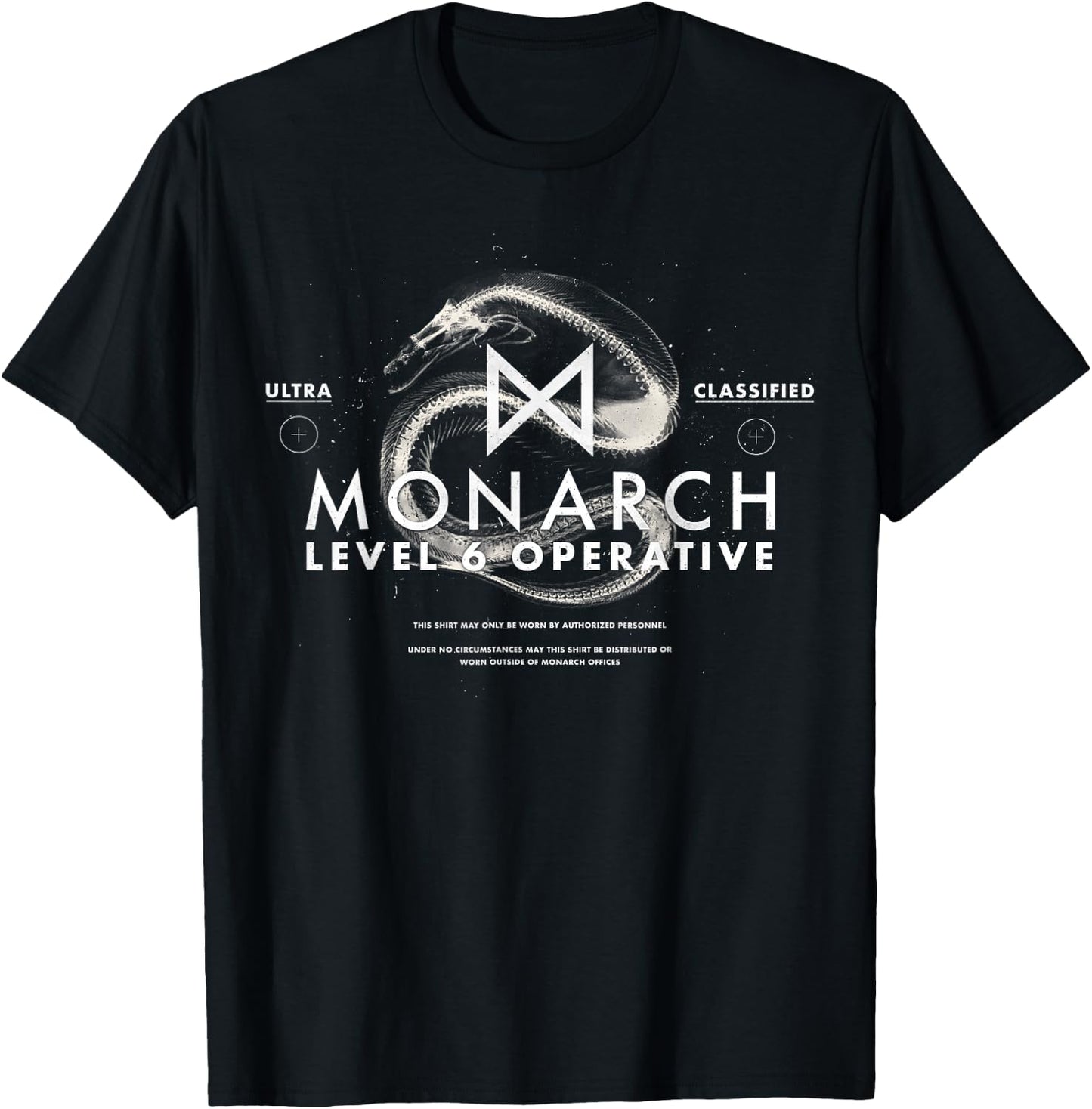Godzilla vs Kong - Offizieller Monarch Operative T-Shirt - T-Shirt | Black