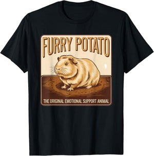 Guinea Pig Lover – Cute Pet Enthusiast Design T-Shirt - T-Shirt | Black