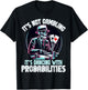 Funny Skeleton Poker Player Ace Cards It's Not Gambling Aces , Black, S T-Shirt - T-Shirt | Black