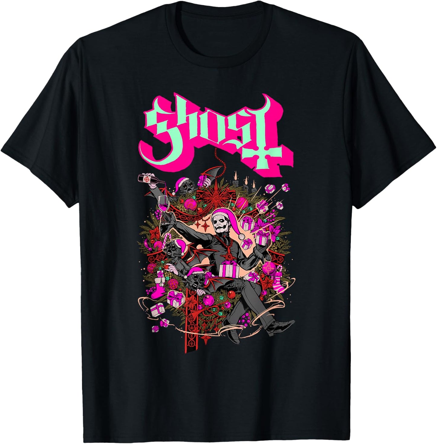 Ghost – Festivus T-Shirt - T-Shirt | Black
