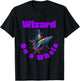 Wizard on a whale funny misheard song lyrics T-Shirt - T-Shirt | Black