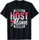 with German Text "Beste Gastmutter Aller Zeit" [German Language], black T-Shirt - T-Shirt | Black
