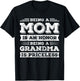 Being Mom is an Honor Being Grandma is Priceless T-Shirt - T-Shirt | Black