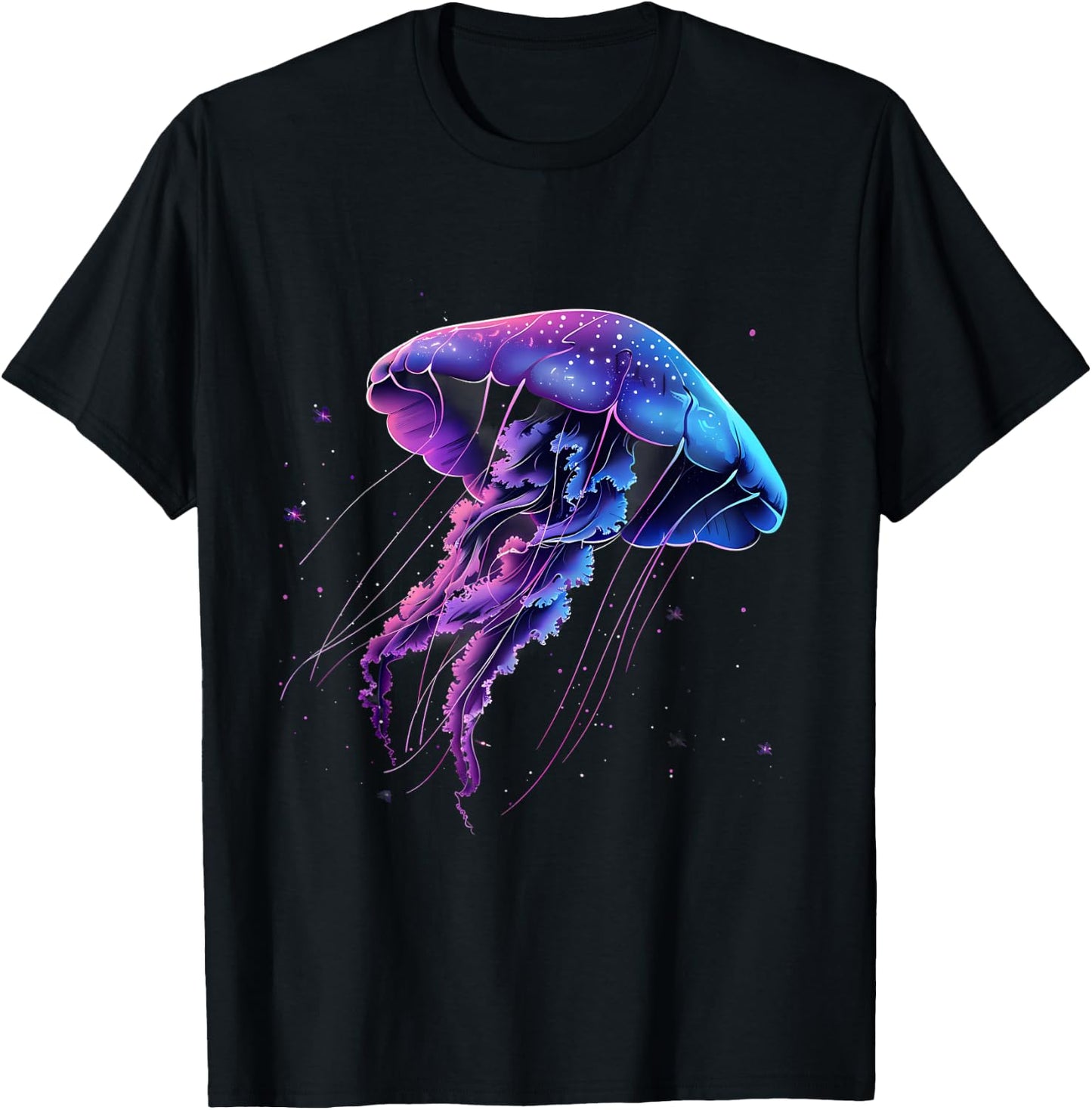 Jellyfish Sea Ocean Jellyfish Ocean Sea Animal Lover Artwork T-Shirt - T-Shirt | Black