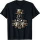 Steampunk Raven Women Men Kids Steampunk Raven T-Shirt - T-Shirt | Black