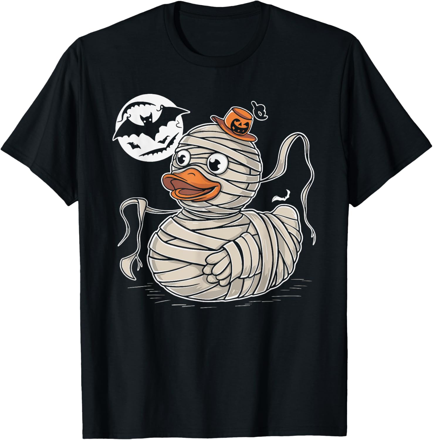 Rubber Duck Mummy Costume Party Rubber Duckie T-Shirt - T-Shirt | Black