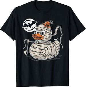 Rubber Duck Mummy Costume Party Rubber Duckie T-Shirt - T-Shirt | Black