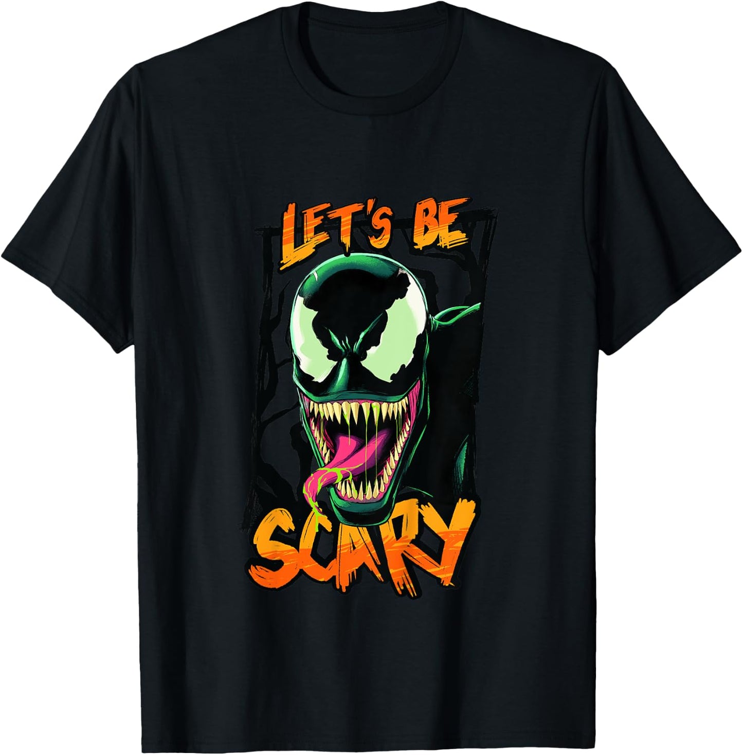 Kids Marvel Venom Halloween T-Shirt - T-Shirt | Black