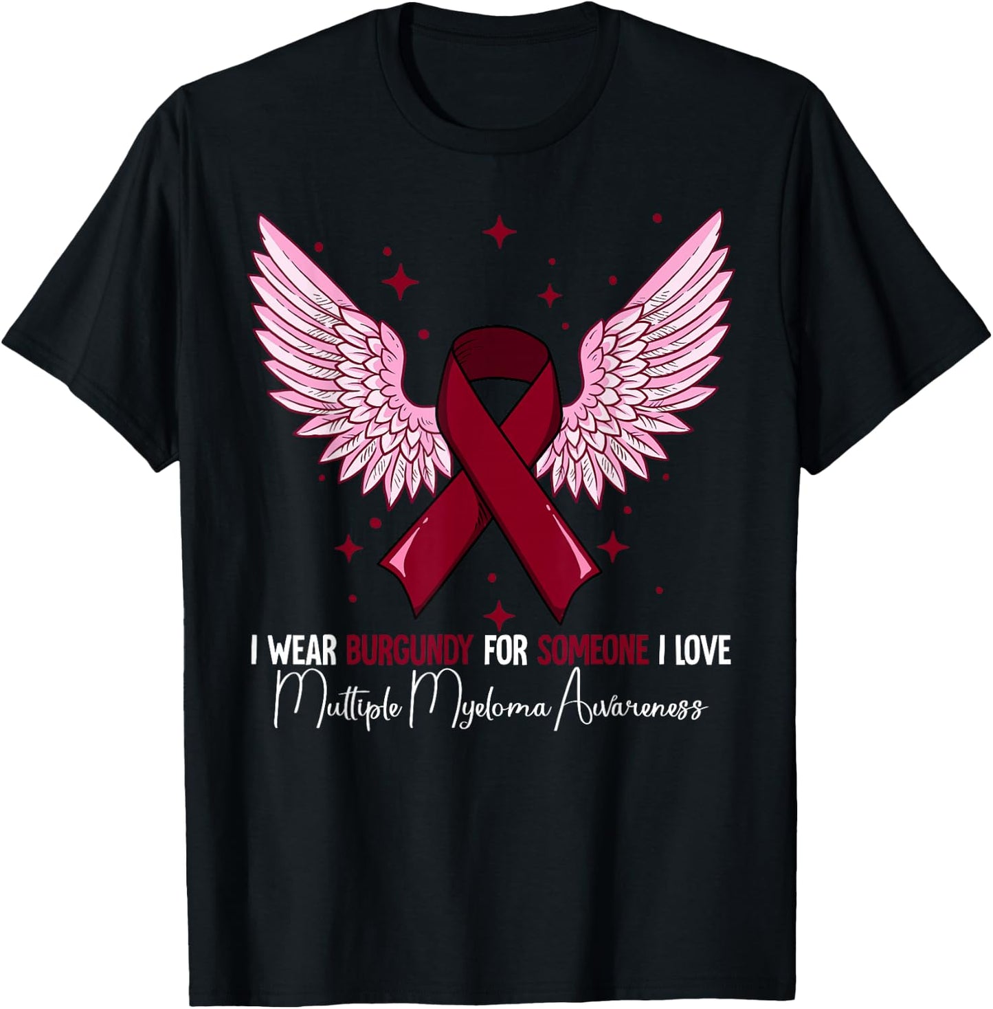 Multiple Myeloma Awareness T-Shirt - T-Shirt | Black