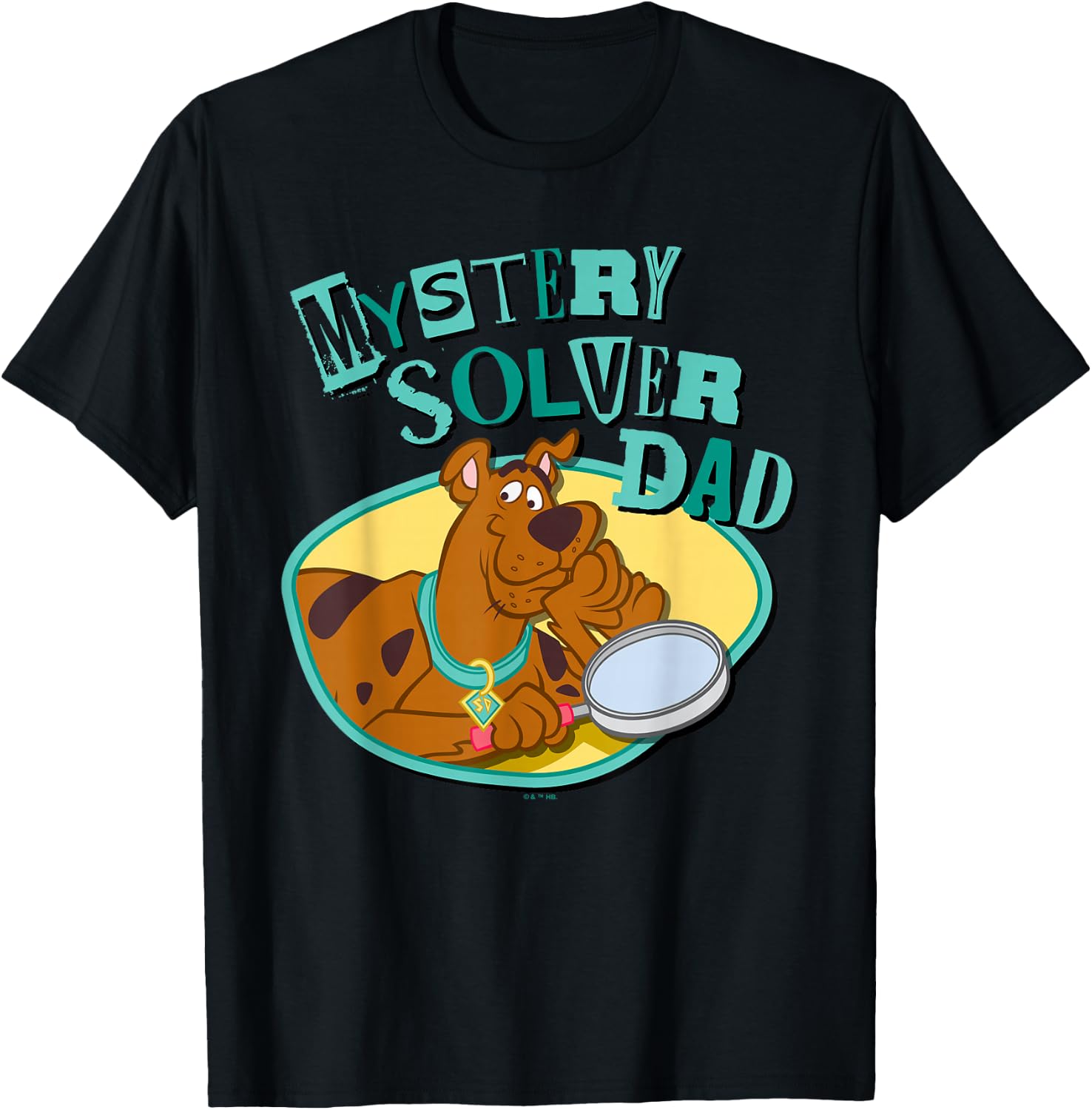 Scooby-Doo Father's Day Mystery Solver Dad T-Shirt - T-Shirt | Black