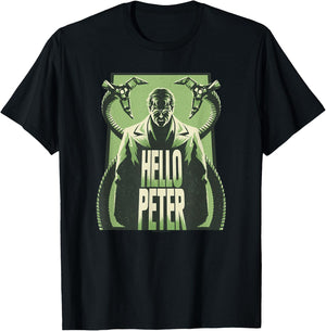 Marvel Spider-Man No Way Home Doctor Octopus Silhouette T-Shirt - T-Shirt | Black