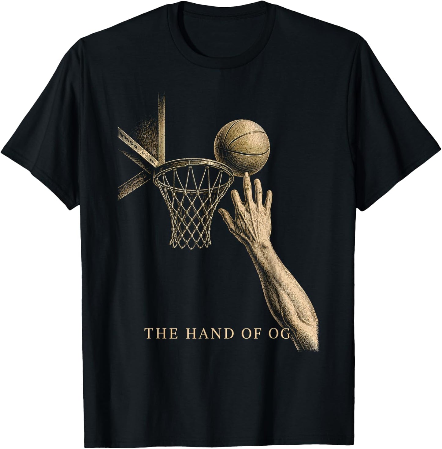 Anunoby OG | The Hand of OG T-Shirt - T-Shirt | Black