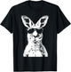 Kangaroo Wearing Sunglasses Funny Animal Australia , black T-Shirt - T-Shirt | Black
