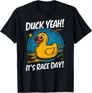 Rubber Duck Racing Team Family Competition Race T-Shirt - T-Shirt | Black