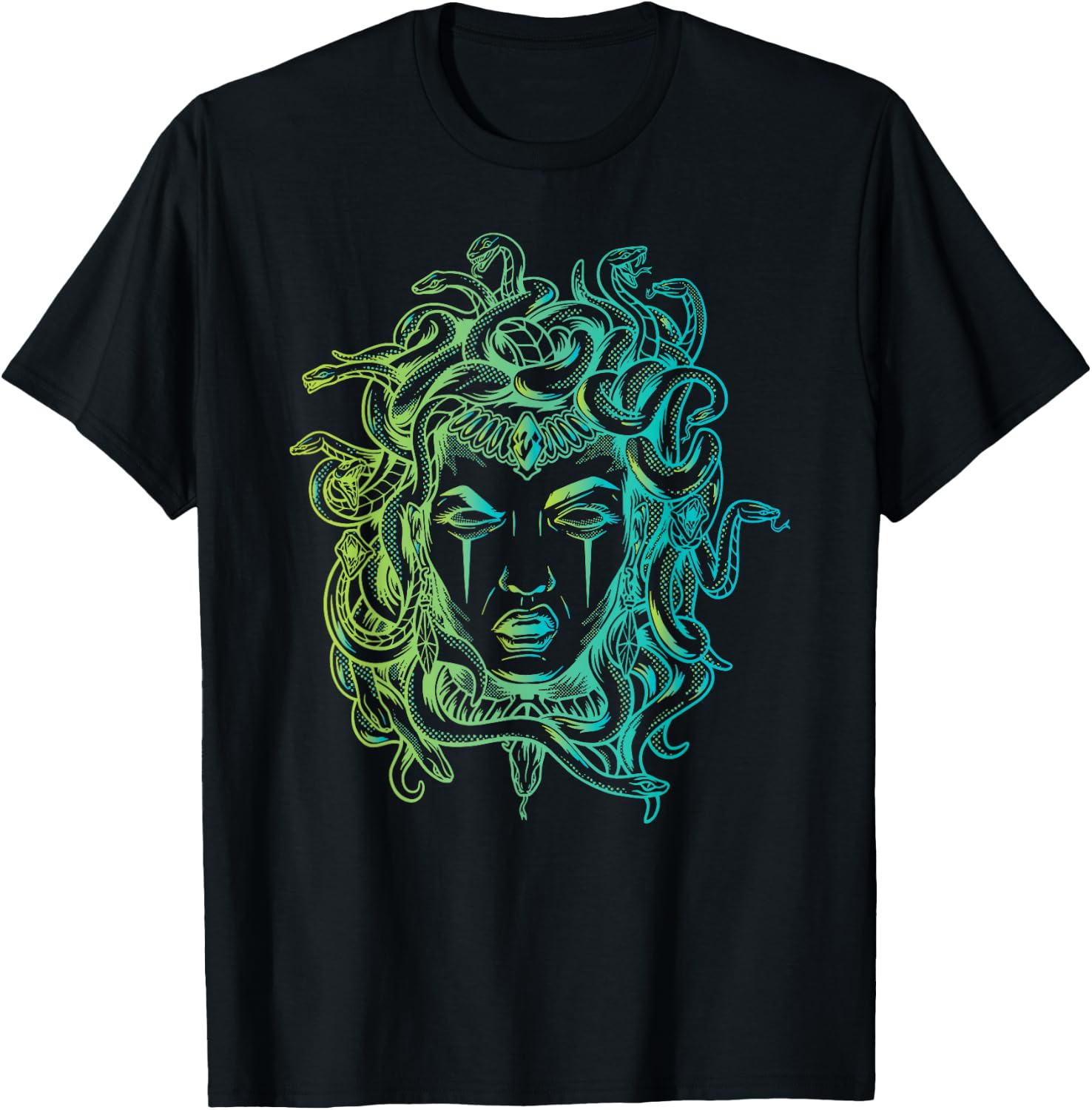 Medusa Art T-Shirt - T-Shirt | Black