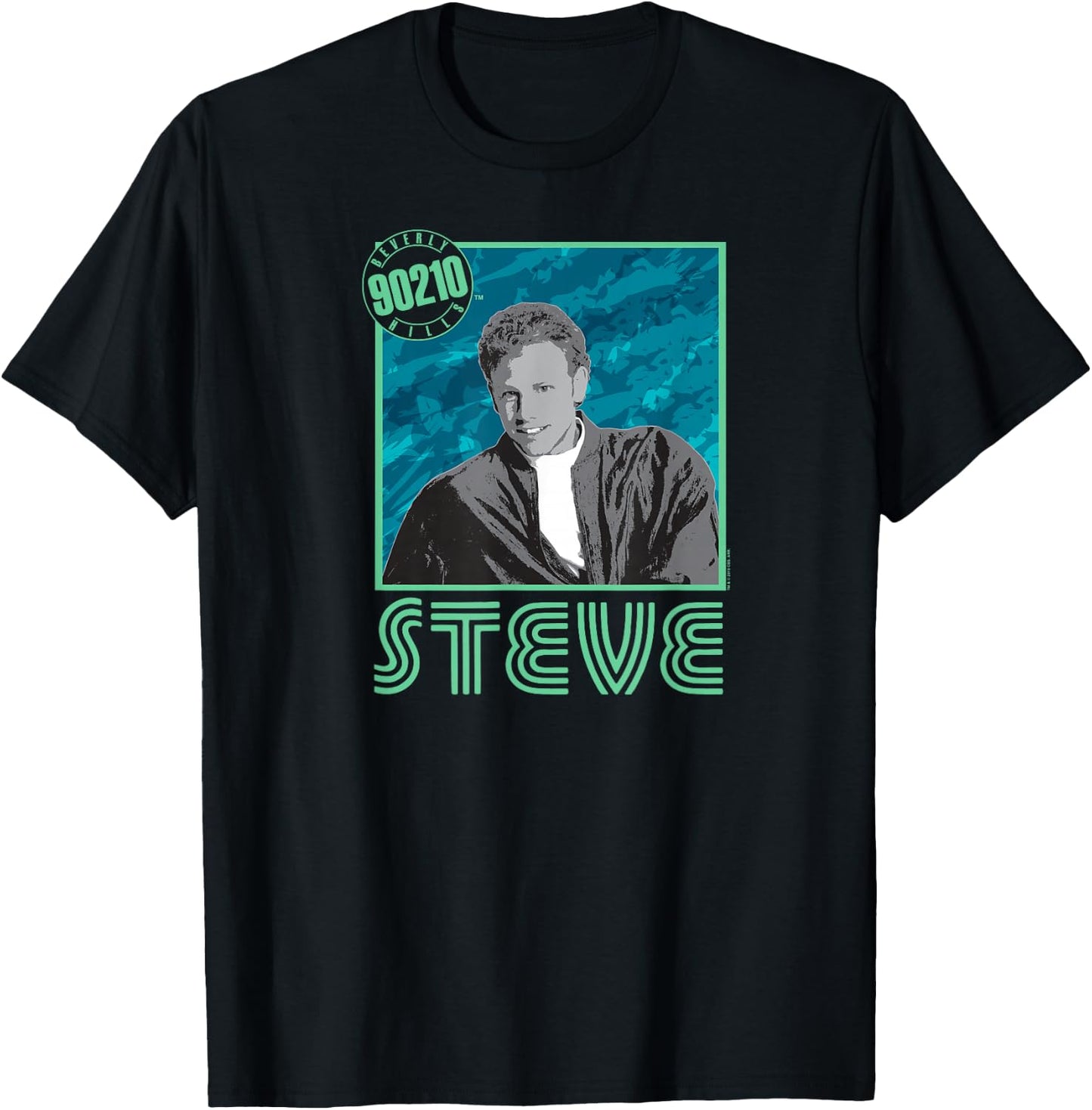 Beverly Hills 90210 - Steve T-Shirt - T-Shirt | Black