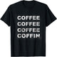 Dead Sled Coffee & Coffin T-Shirt - T-Shirt | Black