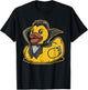 Rubber Duck Vampire Rubber Duckie Bath Duck T-Shirt - T-Shirt | Black