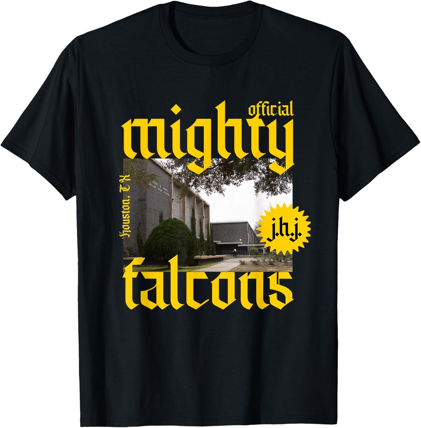 Mighty JHJ Falcons T-Shirt - T-Shirt | Black