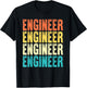 Engineer Vintage Style Job T-Shirt - T-Shirt | Black