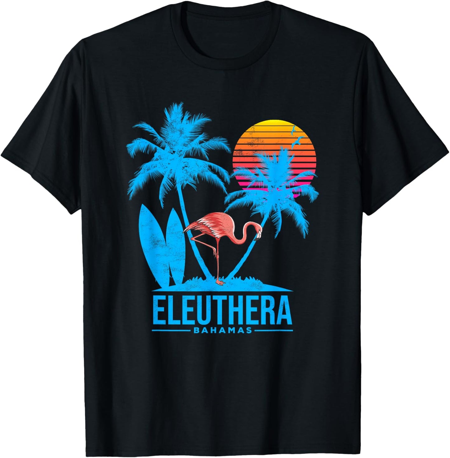 Bahamas, Eleuthera T-Shirt - T-Shirt | Black