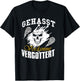 Geasst, Verdammt, Vergöttert , black T-Shirt - T-Shirt | Black
