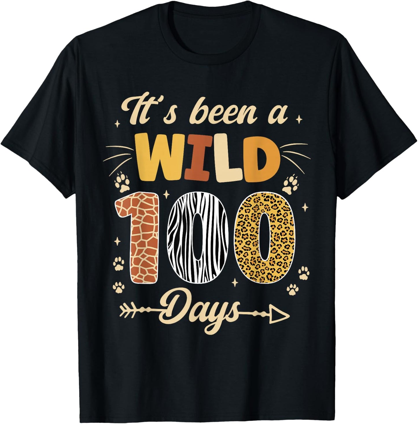 100 Days of School Teacher 100th Day of School kids Girl Boy T-Shirt - T-Shirt | Black