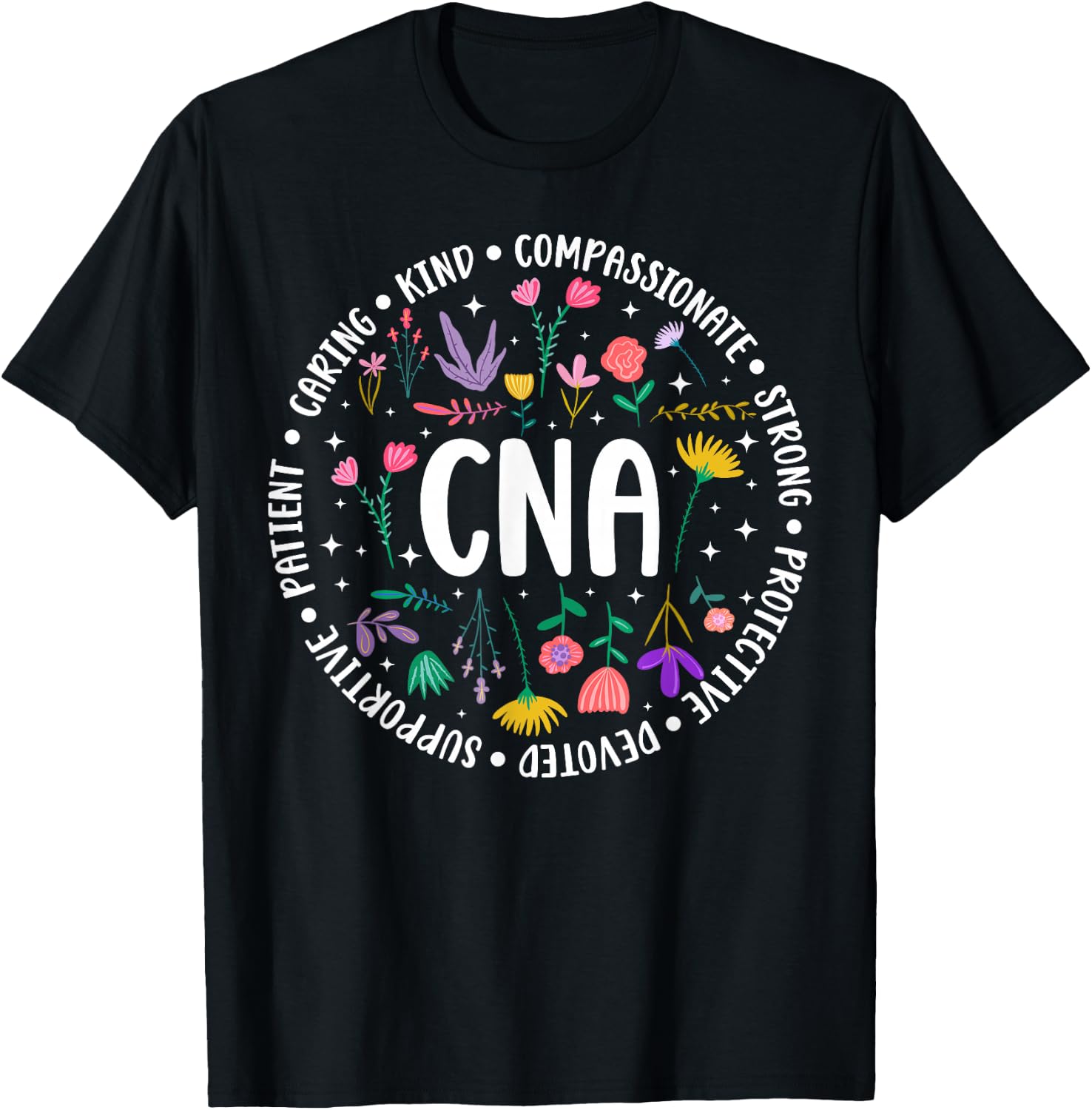 CNA Appreciation Certified Nursing Assistant CNA Nurse T-Shirt - T-Shirt | Black