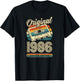 40.Geburtstag Retro Vintage 1986 Mann Frau Geschenk T-Shirt - T-Shirt | Black