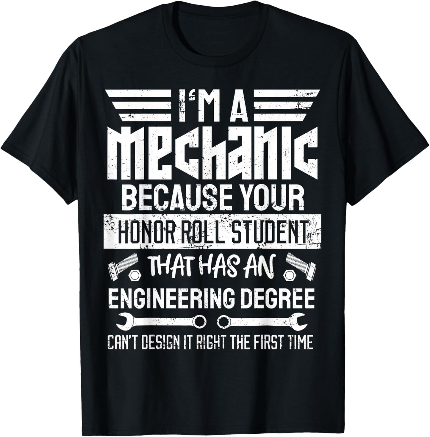 Mechanic Car Guy Mechanics DIY Handyman Garage Repair Shop T-Shirt - T-Shirt | Black