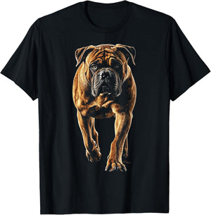 Mastiff Dog Graphic Pet Artwork Mastiff Men Women Kids T-Shirt - T-Shirt | Black