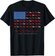 Paws and Stripes Forever Basset Hound USA Flag 4th of July T-Shirt - T-Shirt | Black