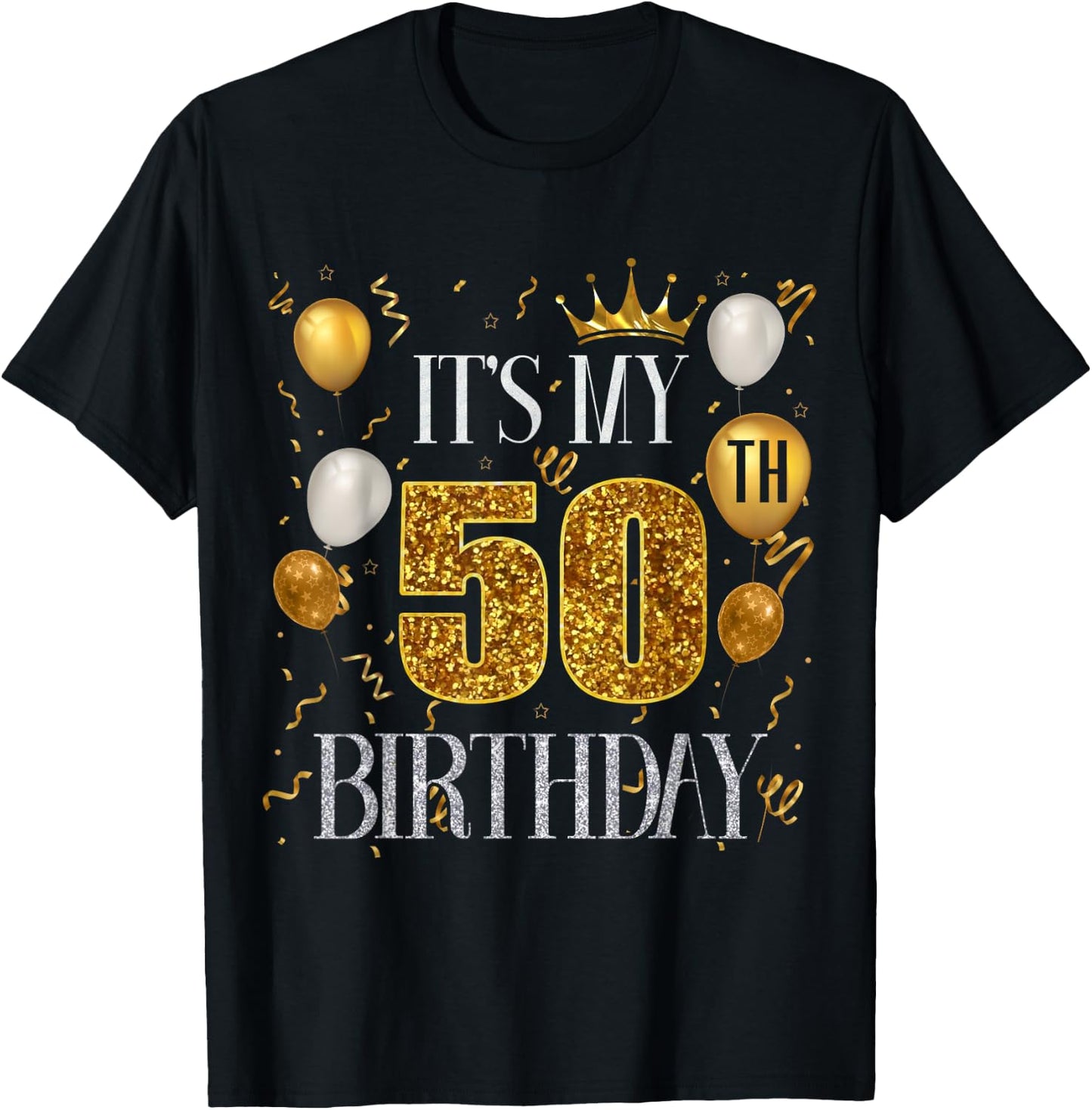 Its My 50th Birthday Happy 1973 Birthday Women T-Shirt - T-Shirt | Black