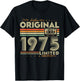 Original 1975 Vintage Gift 50th Birthday Man Woman , Black, S T-Shirt - T-Shirt | Black