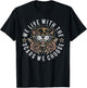 We Live With the Scars We Choose, Old School Panther Tattoo T-Shirt - T-Shirt | Black