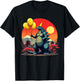 Kaiju Birthday Japan Monster Movie Bday Party Decorations T-Shirt - T-Shirt | Black