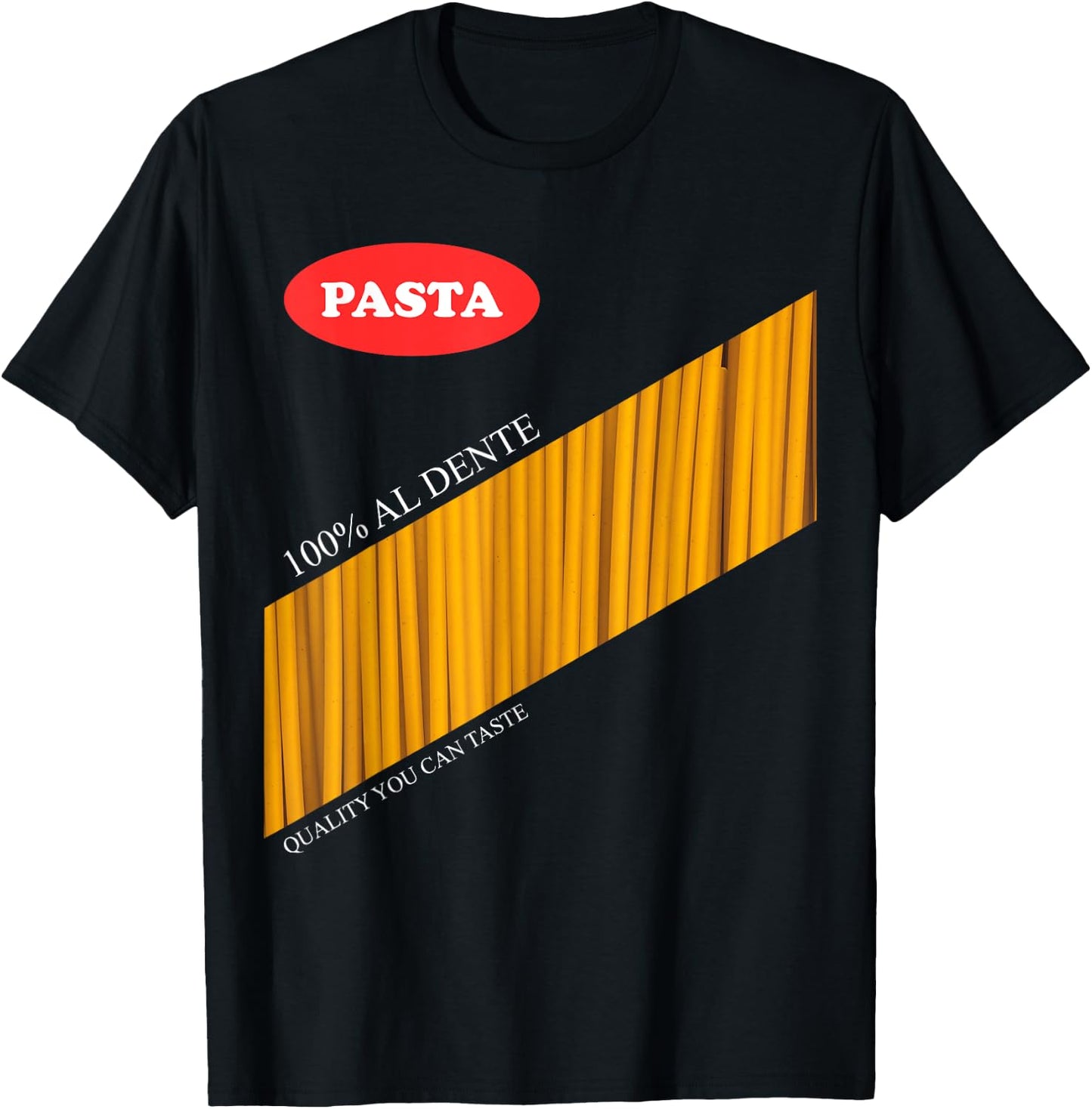 Pasta Package Halloween Costume T-Shirt - T-Shirt | Black