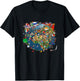 Polandball World , black T-Shirt - T-Shirt | Black
