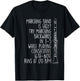 Marching Band Is Easy - Music Clarinet Player Clarinetist T-Shirt - T-Shirt | Black