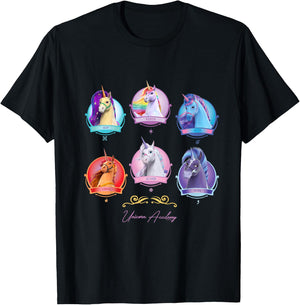 Kids Group Unicorn T-Shirt - T-Shirt | Black