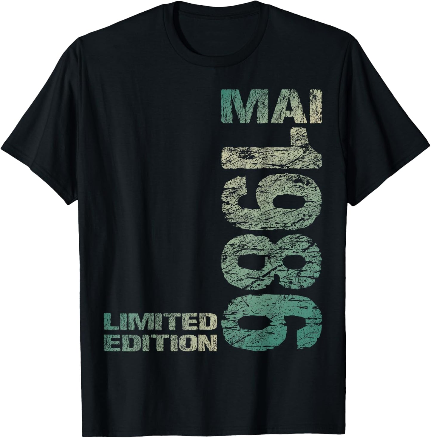 Limited Edition Mai 1986 Mann Frau 40. Geburtstag T-Shirt - T-Shirt | Black