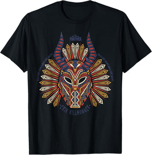 Marvel Black Panther Movie Geo Killmonger Graphic T-Shirt - T-Shirt | Black