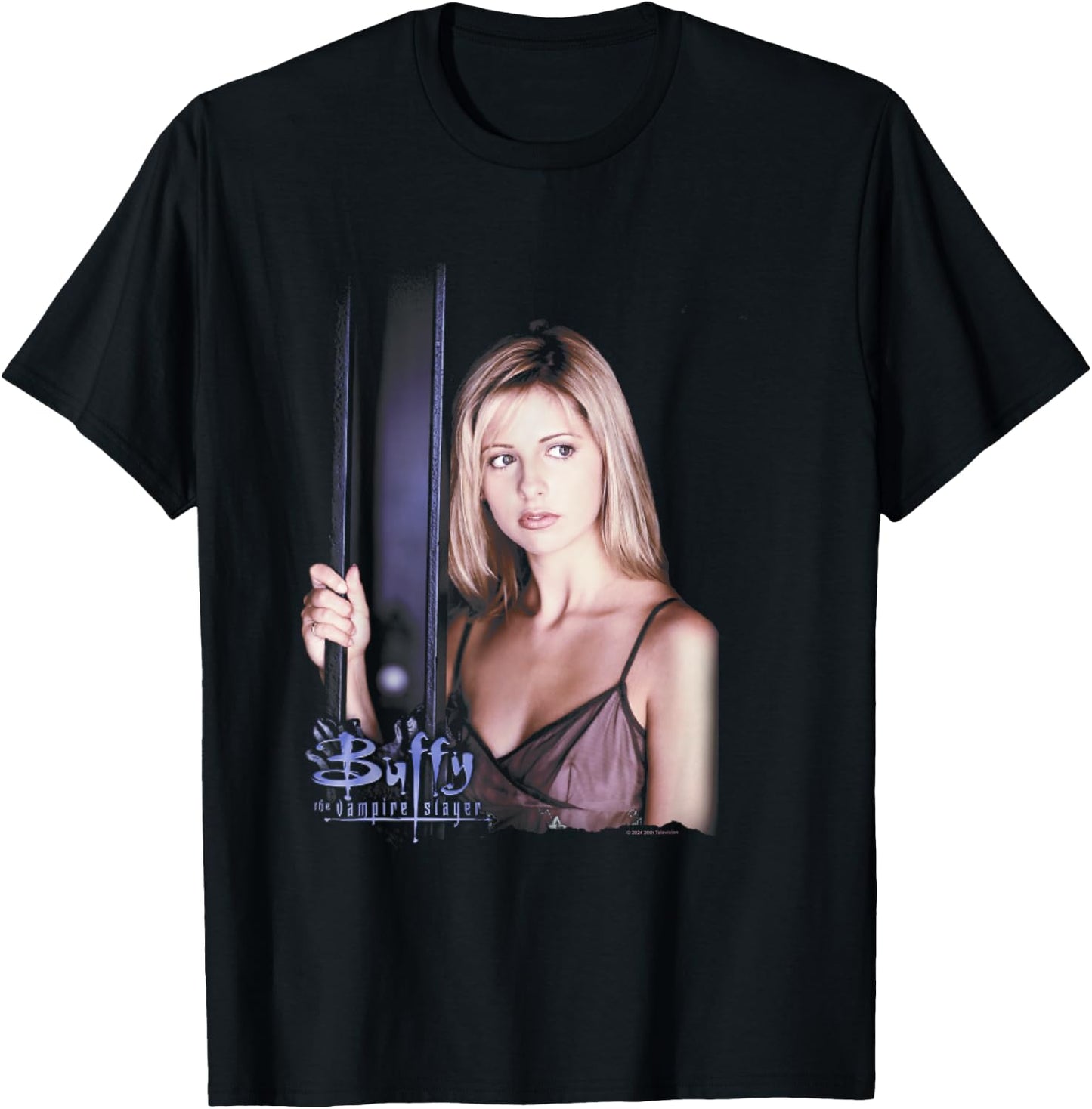 Buffy The Vampire Slayer Buffy Summers Chosen One , Black, S T-Shirt - T-Shirt | Black