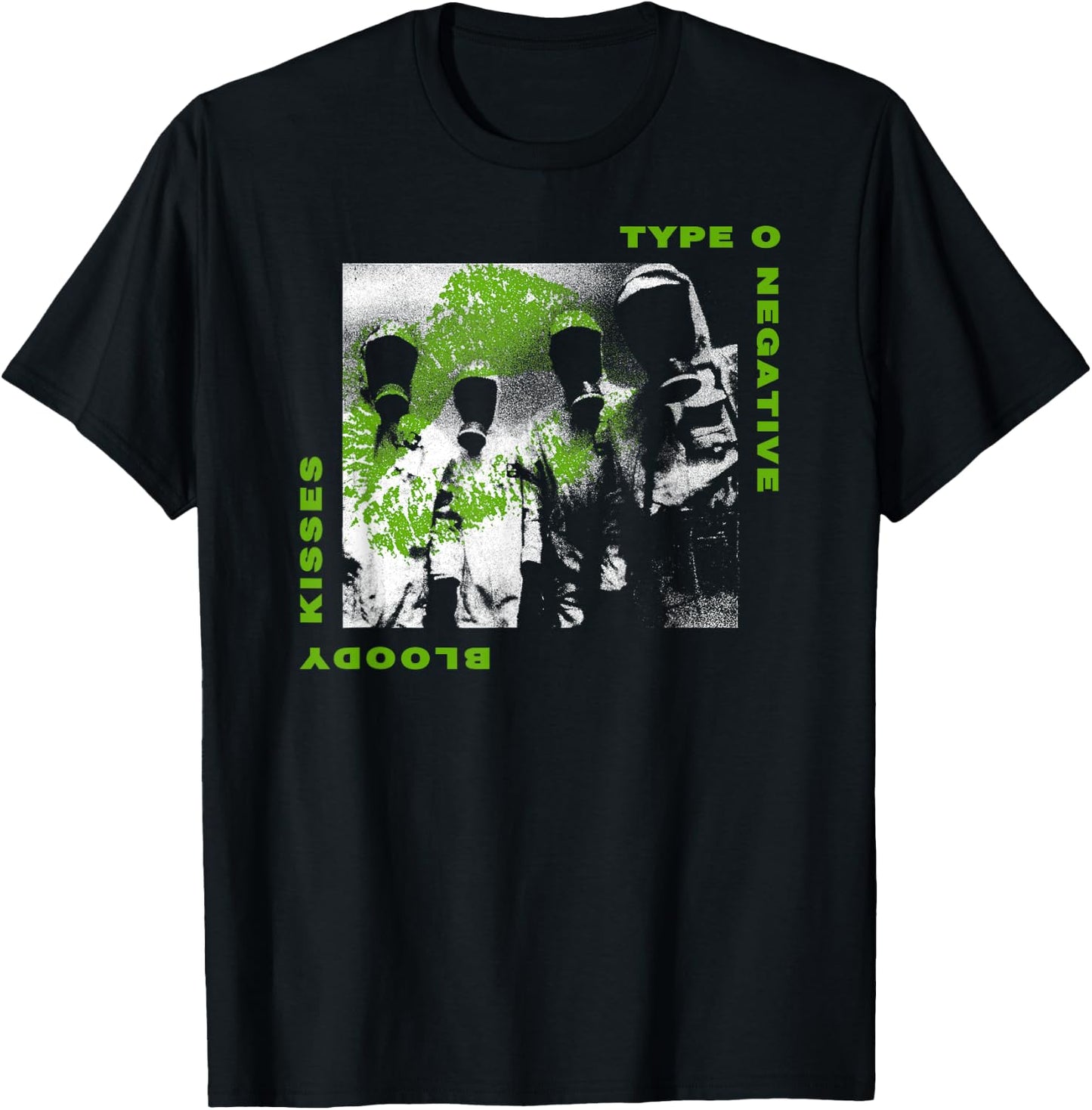Type O Negative Hazmat Kisses , Black, S T-Shirt - T-Shirt | Black