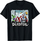Marvel Deadpool & Wolverine Deadpool Avengers Assemble! T-Shirt - T-Shirt | Black